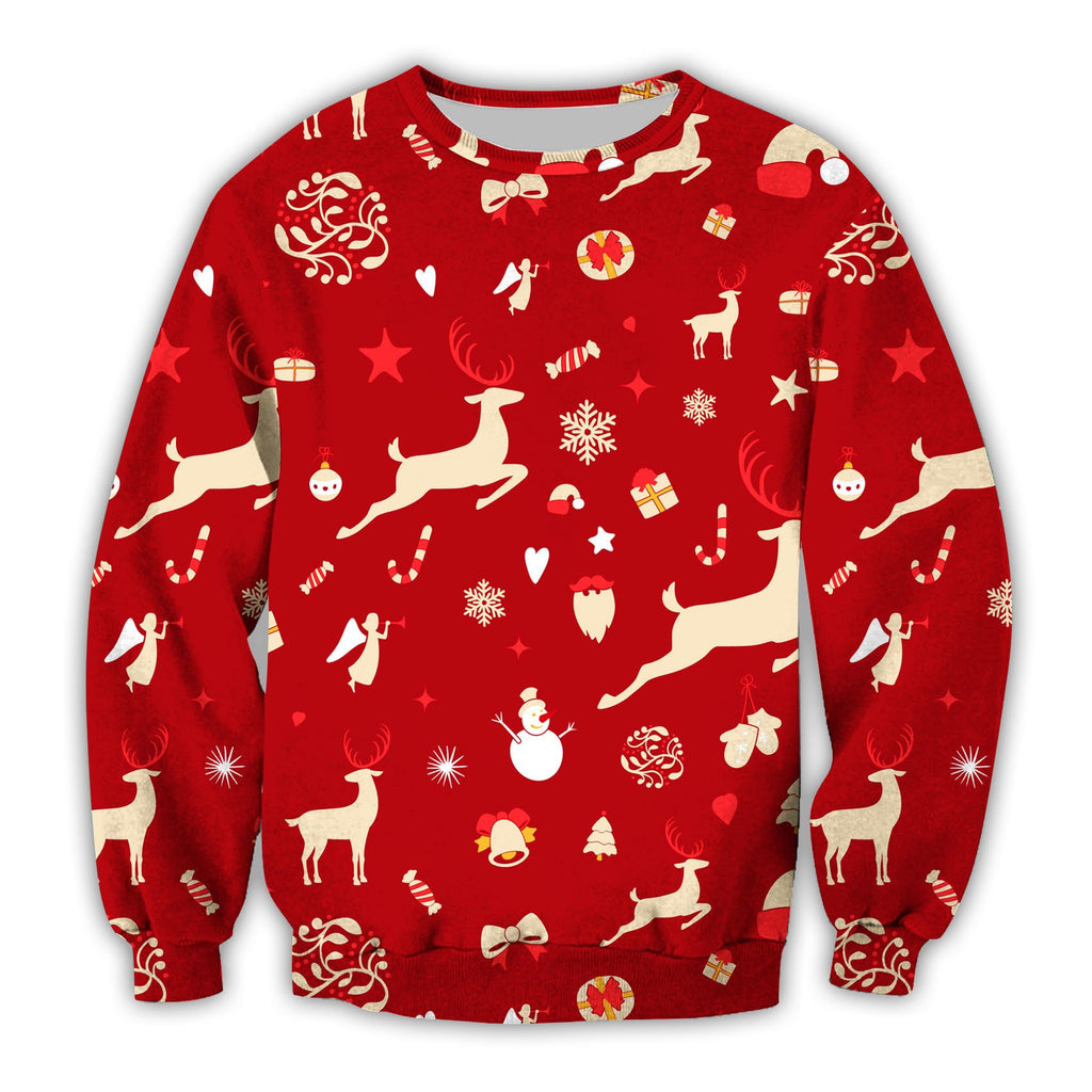 3D Digital Printed Christmas Hoodie