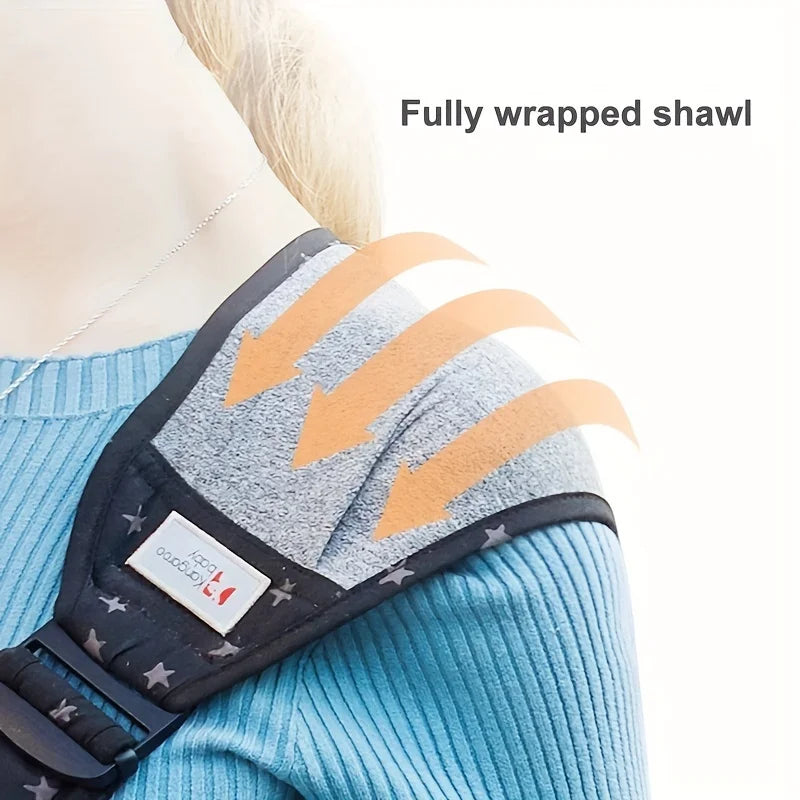 Portable Baby Carrier Backpack One-shoulder Strap Infant Adjustable Cotton Ergonomic Kangaroo Hip Seat Sling for Newborn Toddler