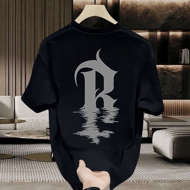 Men Trendy Graphic Cotton T-Shirt
