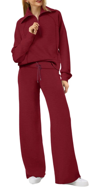 Women's Leisure Sports Two-Piece Set