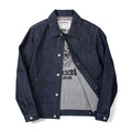 Men Vintage American Denim Jacket