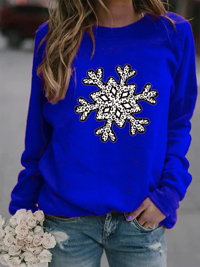Christmas Creative Printed Sweatshirt