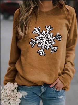 Christmas Creative Printed Sweatshirt