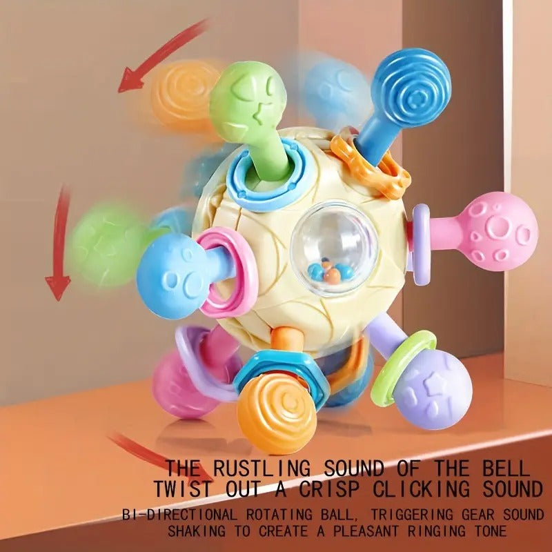 Rotating Rattle Ball Toy
