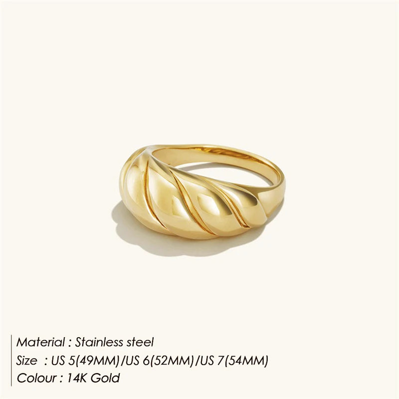 St-Delan Fashion Ring 316L Stainless Steel Ring Anillo Ringen Mujer Women Rings Bague Couple Matching Jewlery Fashion Gifts