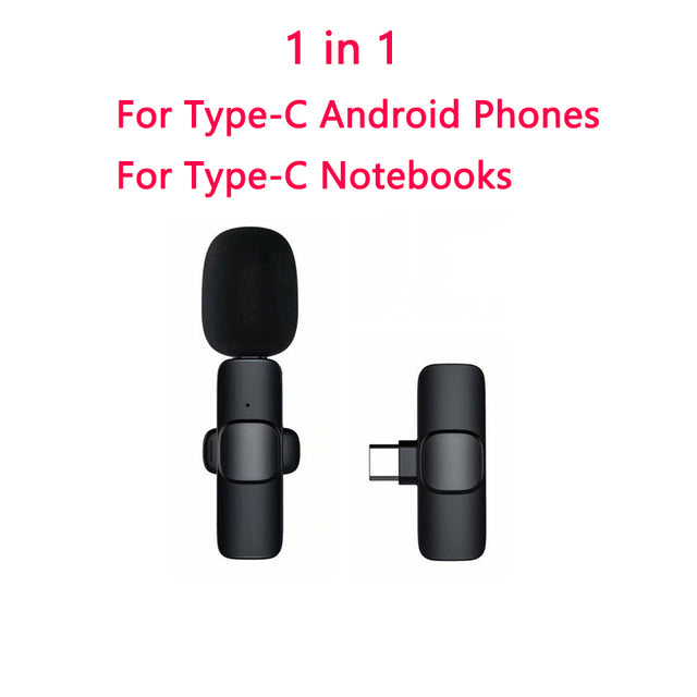 Mini Wireless Lavalier Microphone