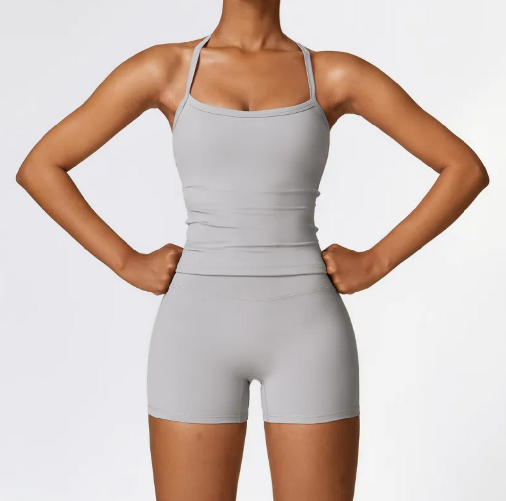Women Brushed Fit Yoga Set