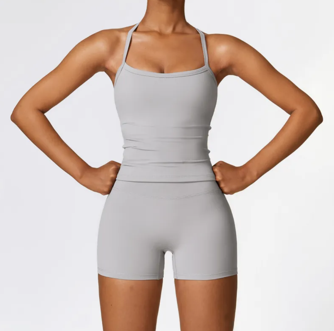 Women Brushed Fit Yoga Set
