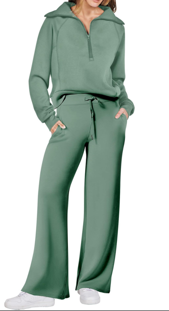 Women's Leisure Sports Two-Piece Set