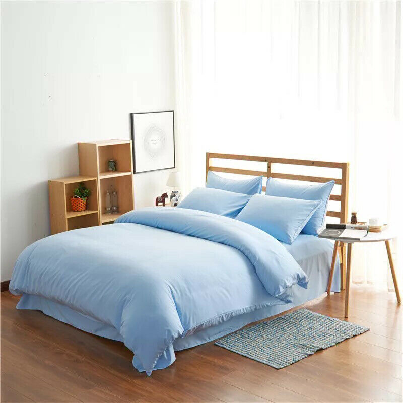 4-Piece Cotton Duvet Cover Bedding Set