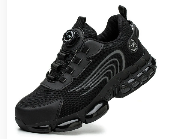 Durable Work Shoes for Men with Laces