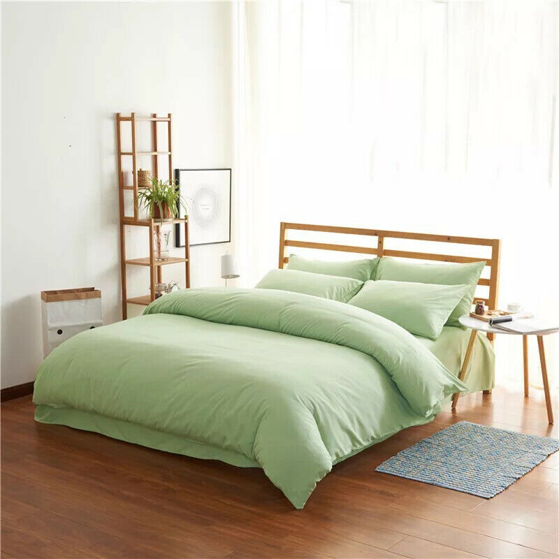 4-Piece Cotton Duvet Cover Bedding Set