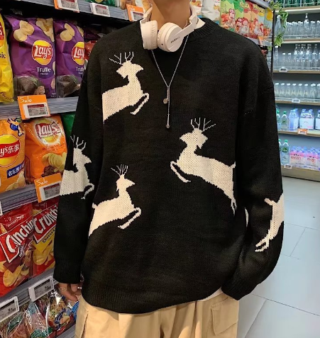 Christmas Loose Knit Sweater