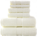6-Piece Cotton Absorbent Towel Bath Set
