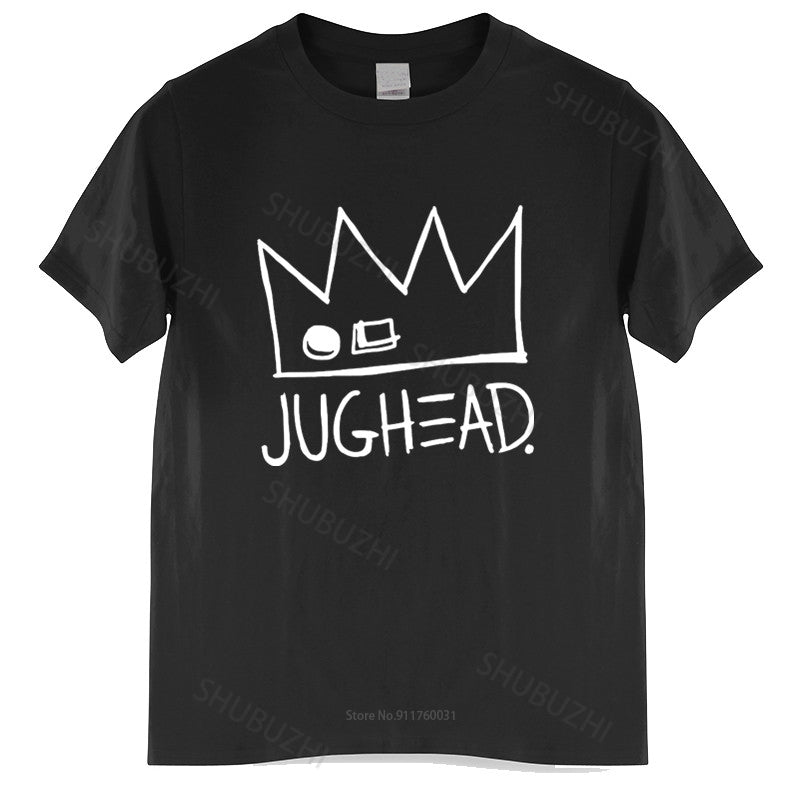 Men Jughead Cotton Crew Neck T-Shirt