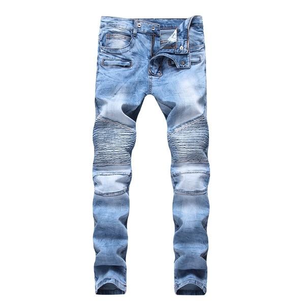 Men Slim Fit Stretch Denim Jeans