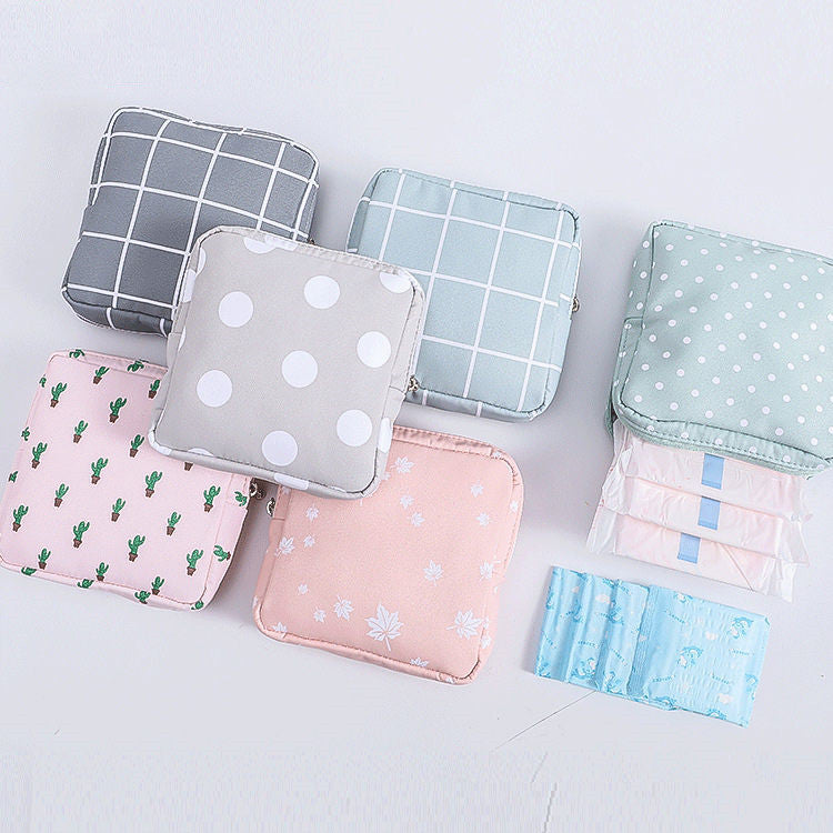 Cute Portable Sanitary Napkin Storage Bag