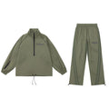 Men Trendy Stand Collar Pullover Jacket
