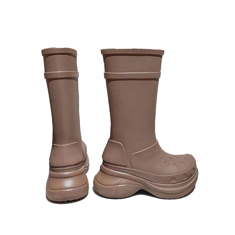 Women’s Thick Bottom Non-Slip Rain Fashion Boots
