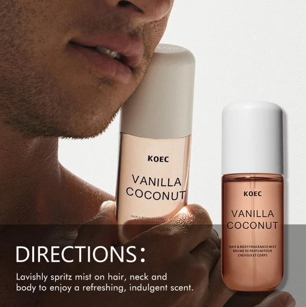 Vanilla Hair Body Fragrance Spray