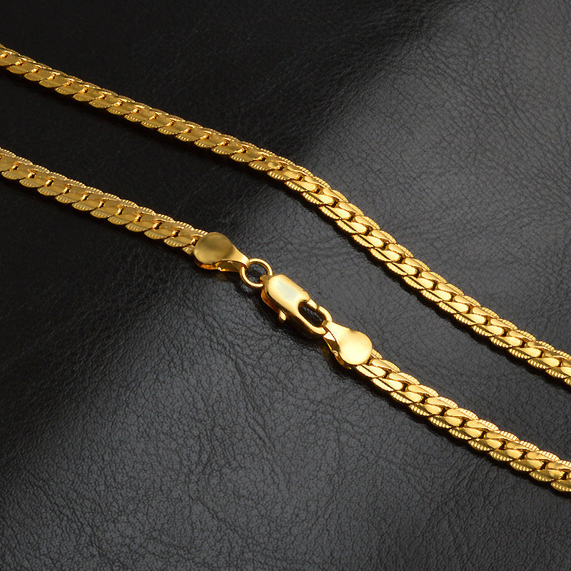 Gold-Plated Necklace 5MM