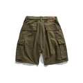 Men Khaki Army Green Work Shorts