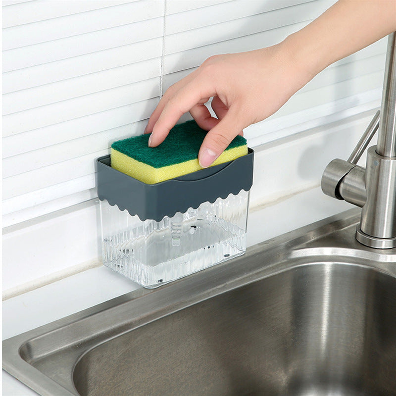 Press Liquid Dispenser for Kitchen Cleaning (Automatic)