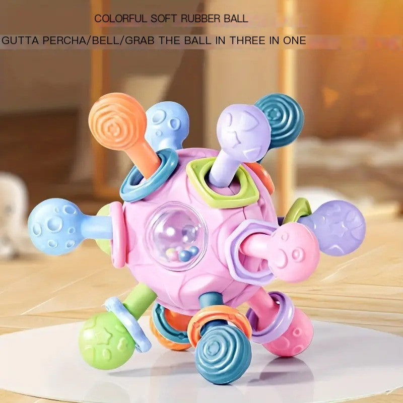 Rotating Rattle Ball Toy