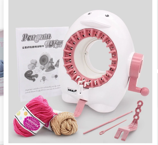 Kids DIY 40 Needle Knitting Machine