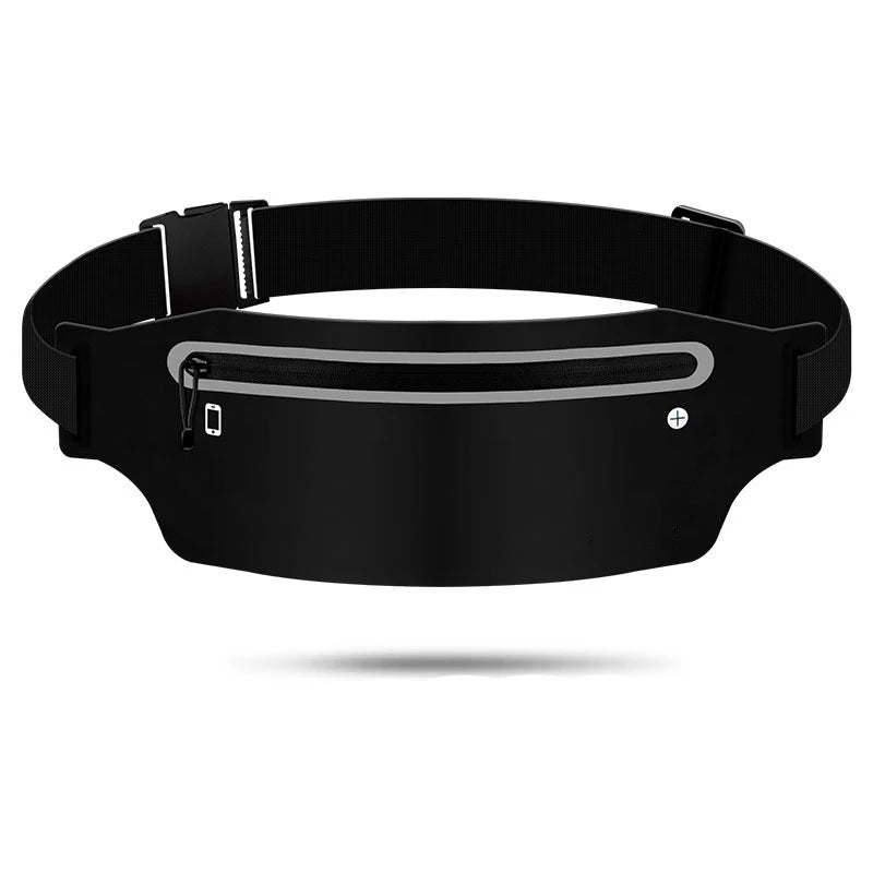 Waterproof Running Belt Waist Bag Sports Fanny Pack Men Women Gym Phone Pouch Banana Shape Fitness Accessories