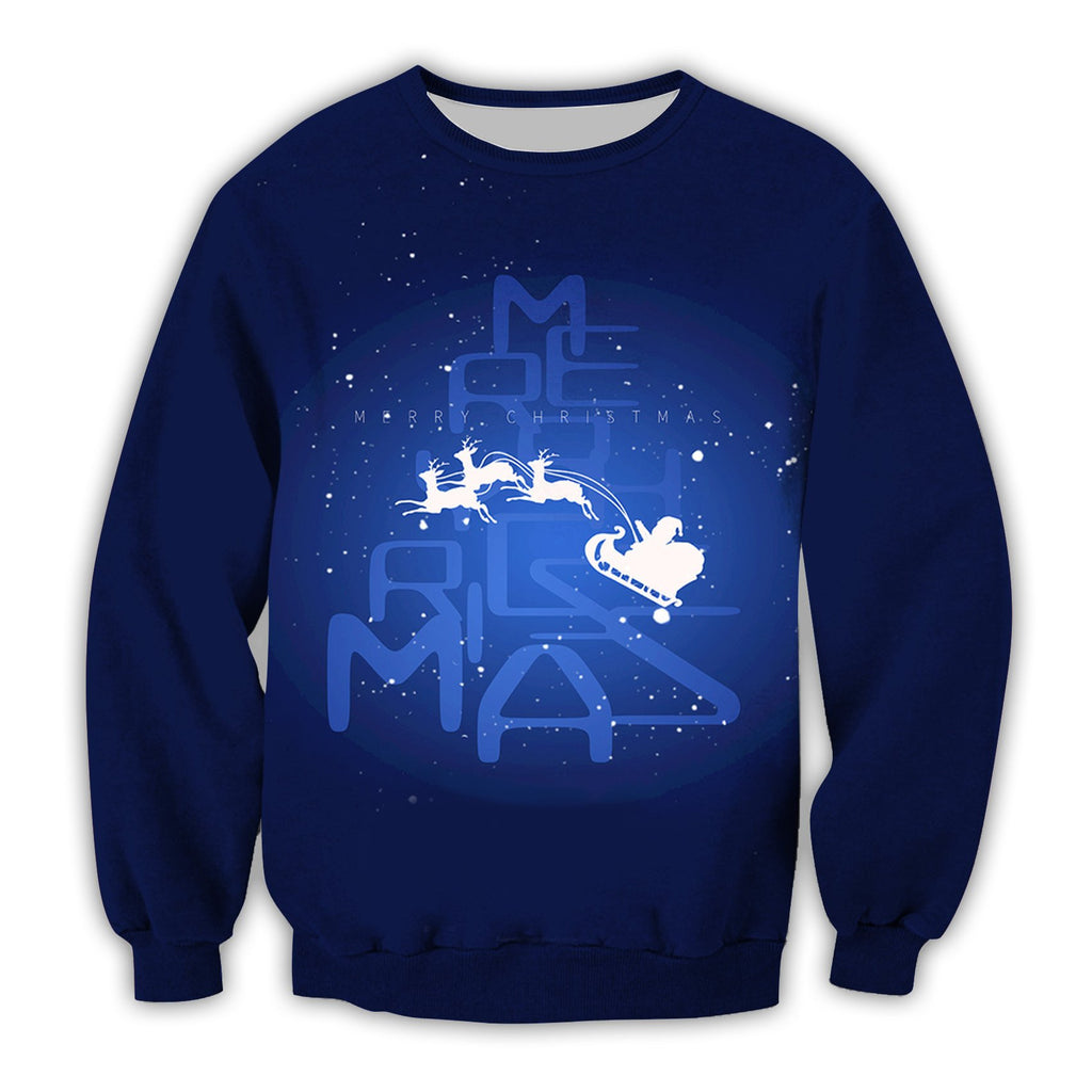 3D Digital Printed Christmas Hoodie