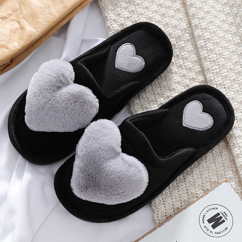 Fluffy Love Slippers