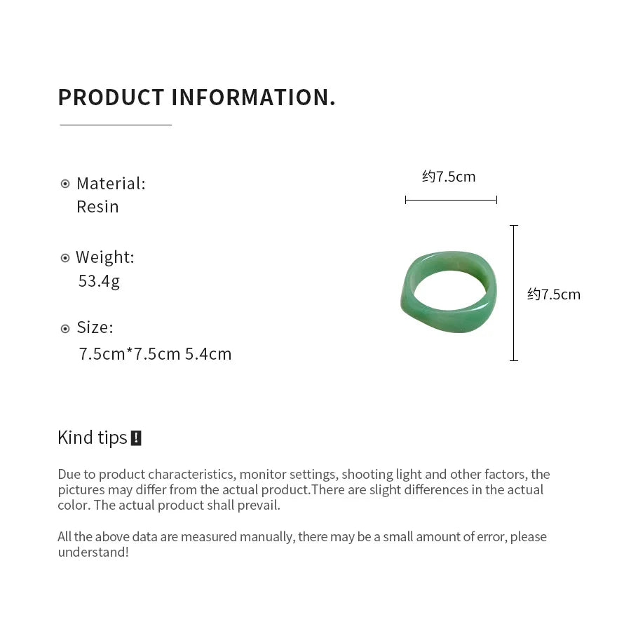 Exaggerated Irregular Geometry Chunky Bracelets for Women Girl Smudge Lace Square Spiral Bangles Charm Fashion Jewlery Gift V