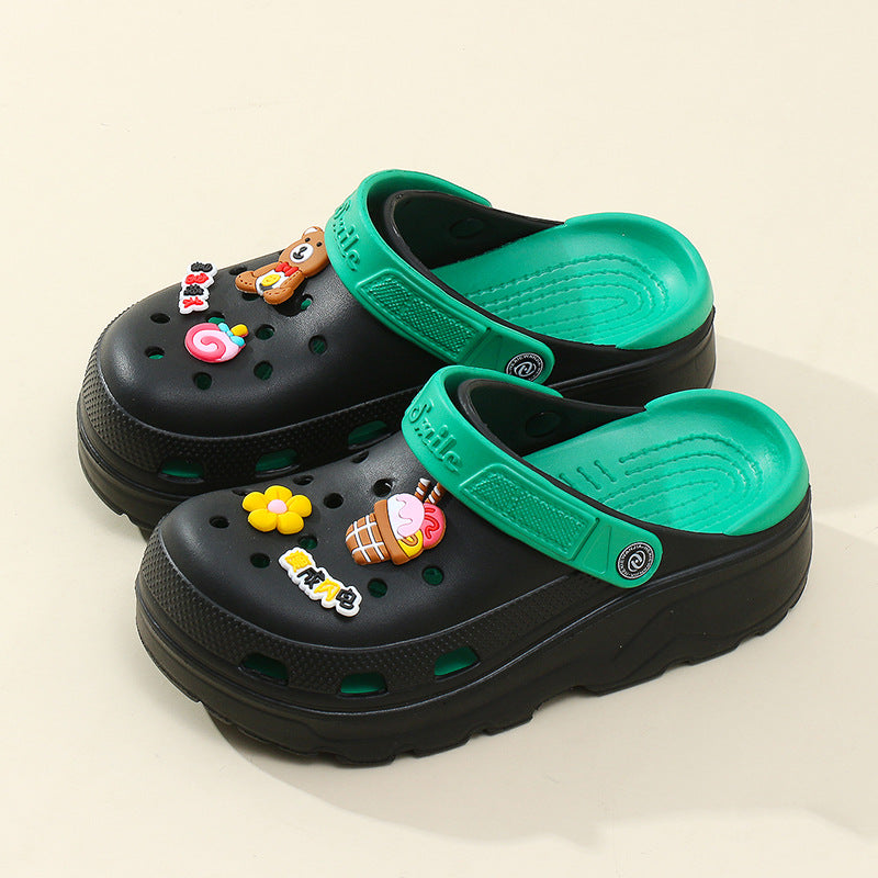 Women's Cute Muffin Cartoon Platform Sandals