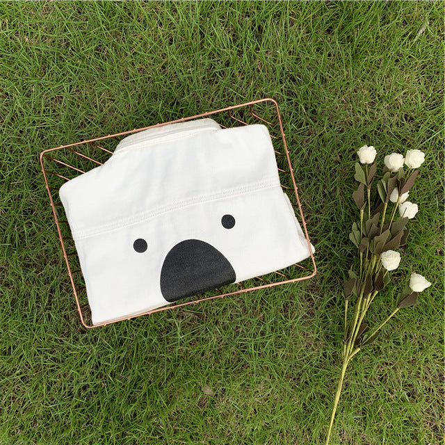 Boys Cartoon Bear Denim Jacket