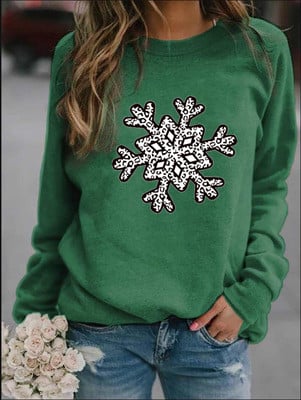 Christmas Creative Printed Sweatshirt