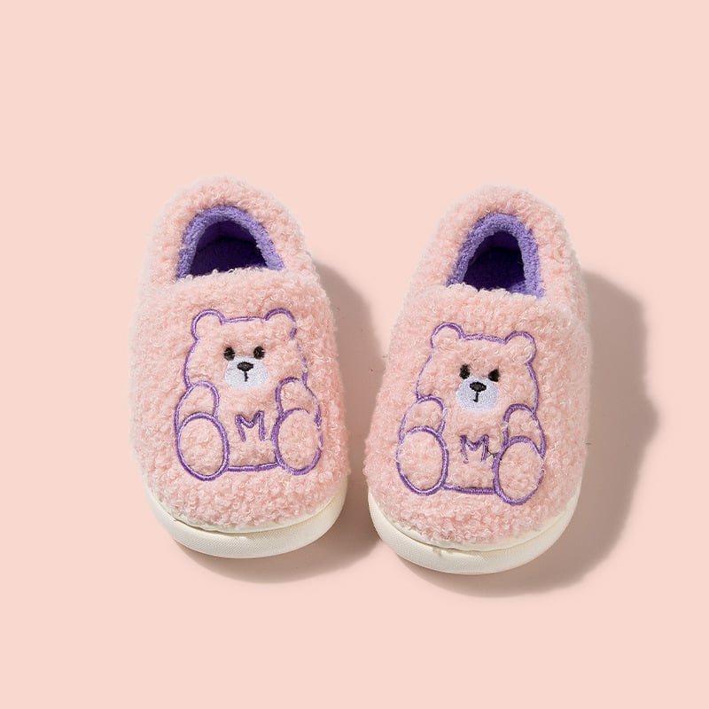 Warm Cartoon Kids Slippers