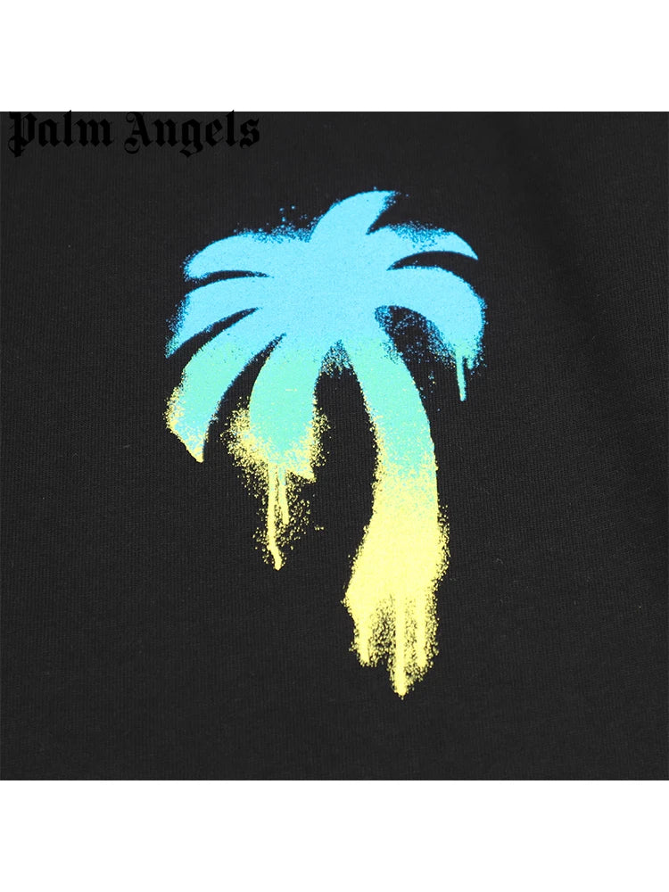 Men and Women Palm Angels Round Neck T-Shirt
