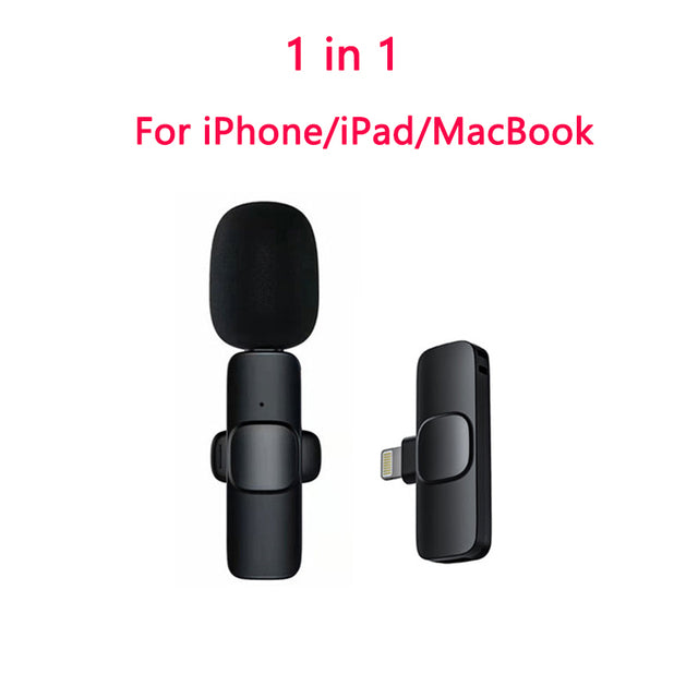 Mini Wireless Lavalier Microphone