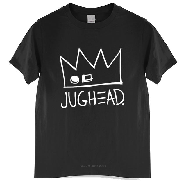 Men Jughead Cotton Crew Neck T-Shirt