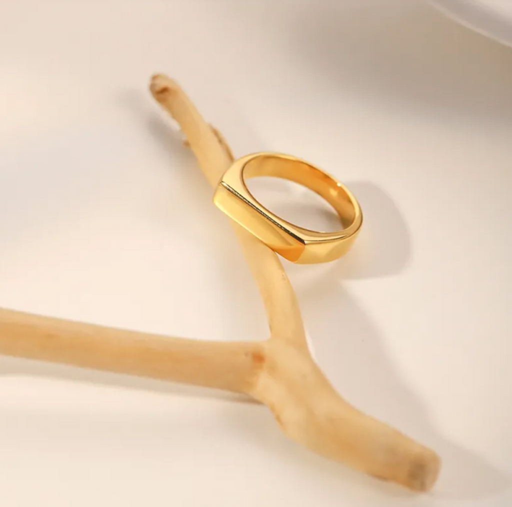 Lana Gold Plated Ring