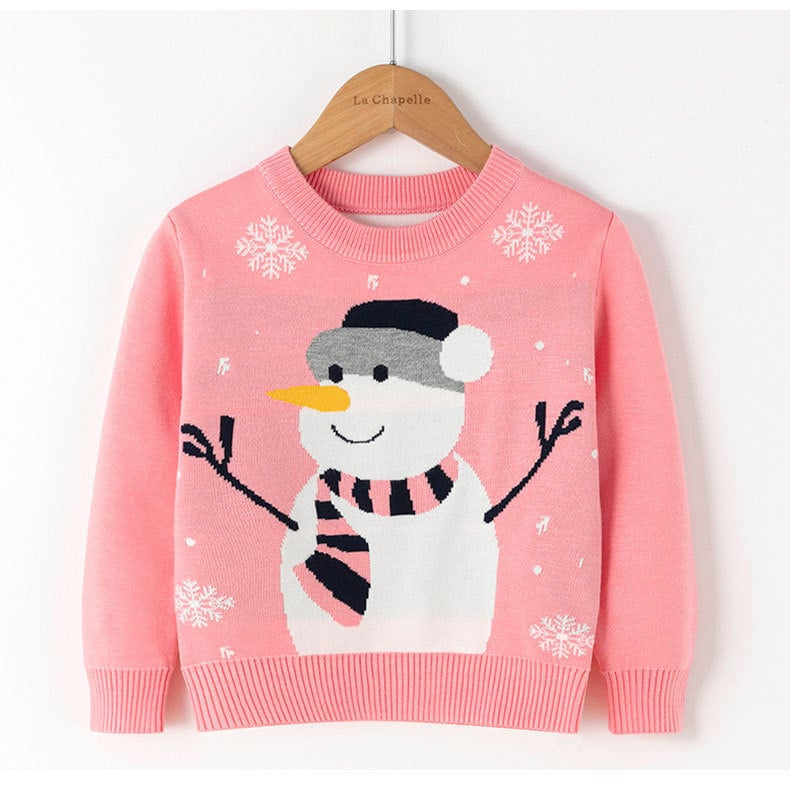 Kids Christmas Snowman Sweater