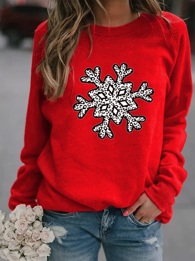 Christmas Creative Printed Sweatshirt