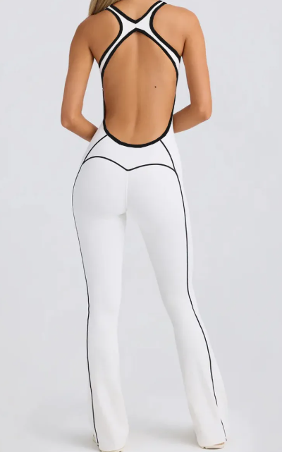 Women Slim Waist Yoga Jumpsuit