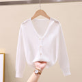Children's Thin Knitted Cardigan