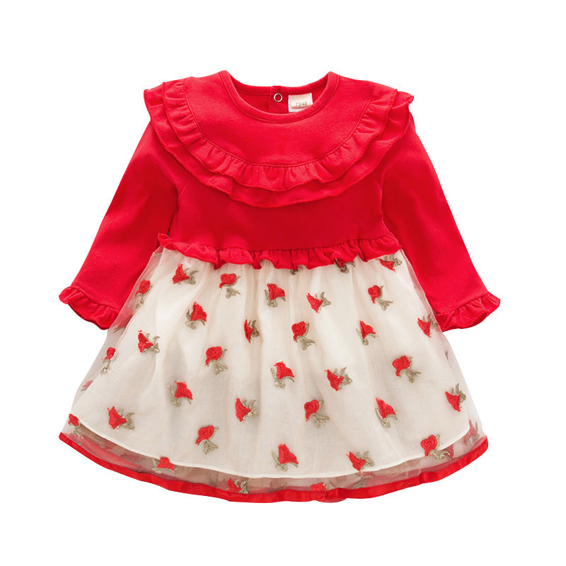Strawberry Girl's Dress