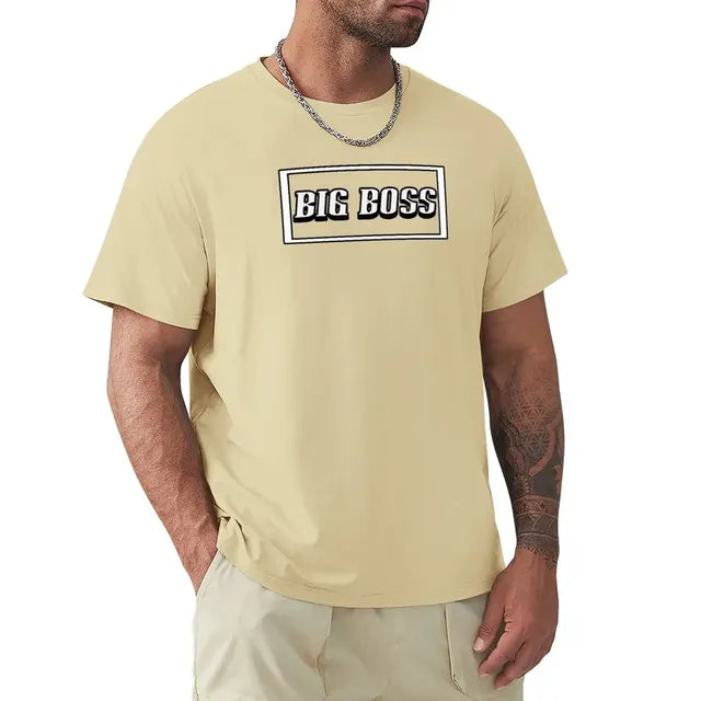 Men Big Boss T-Shirt