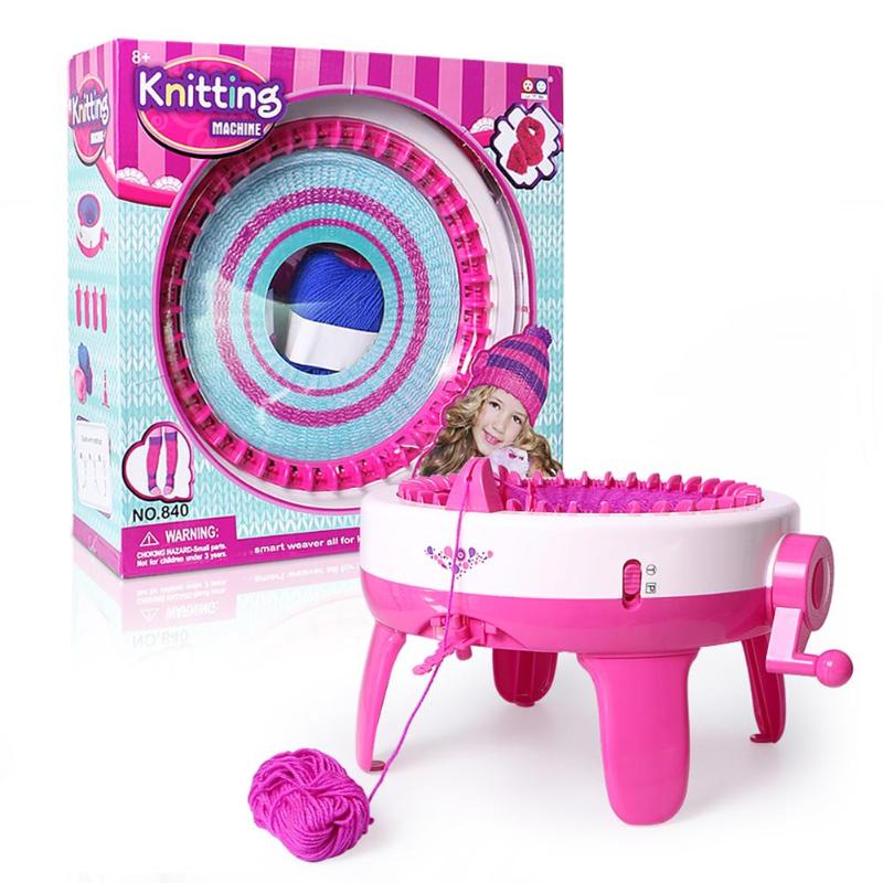 Kids DIY 40 Needle Knitting Machine