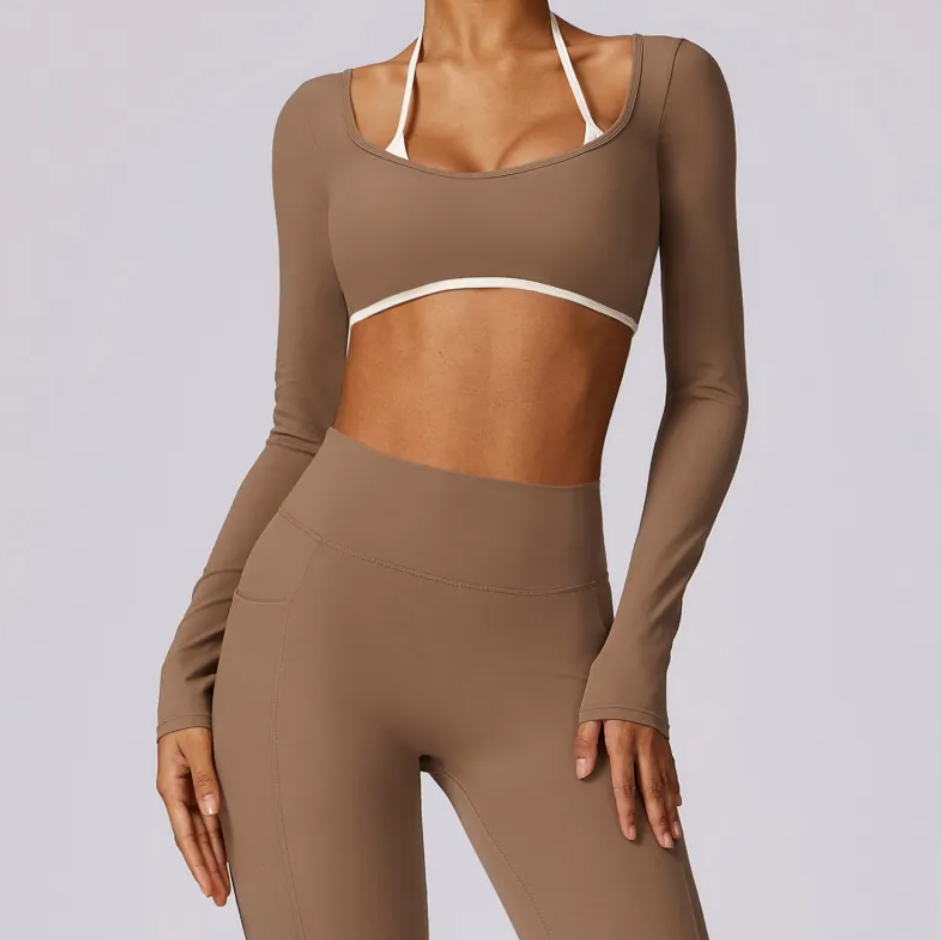 Women Yoga Workout Top