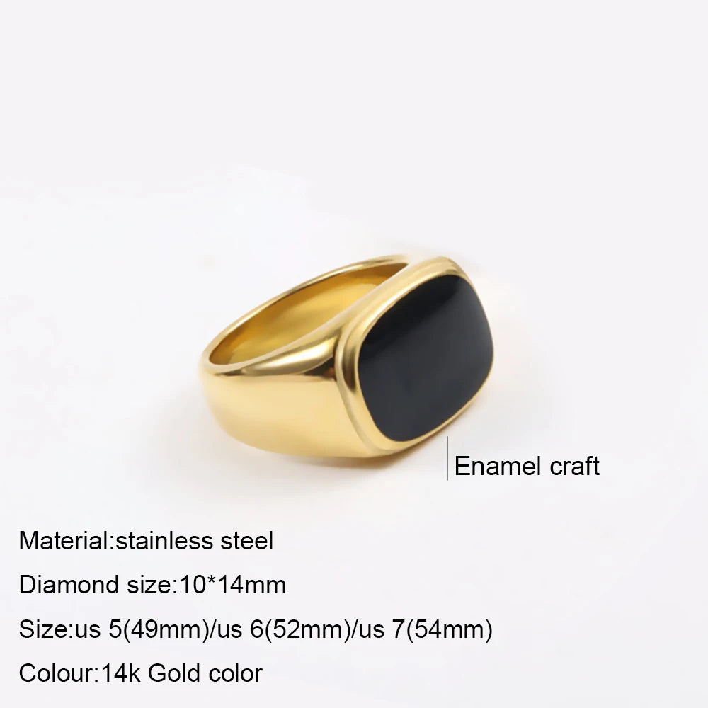 St-Delan Fashion Ring 316L Stainless Steel Ring Anillo Ringen Mujer Women Rings Bague Couple Matching Jewlery Fashion Gifts